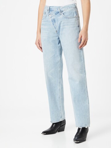 AGOLDE Loosefit Jeans in Blauw: voorkant