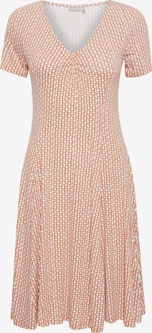 Fransa Summer Dress in Orange: front