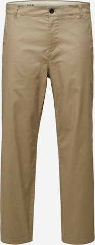 SELECTED HOMME Loose fit Chino Pants 'Salford' in Beige