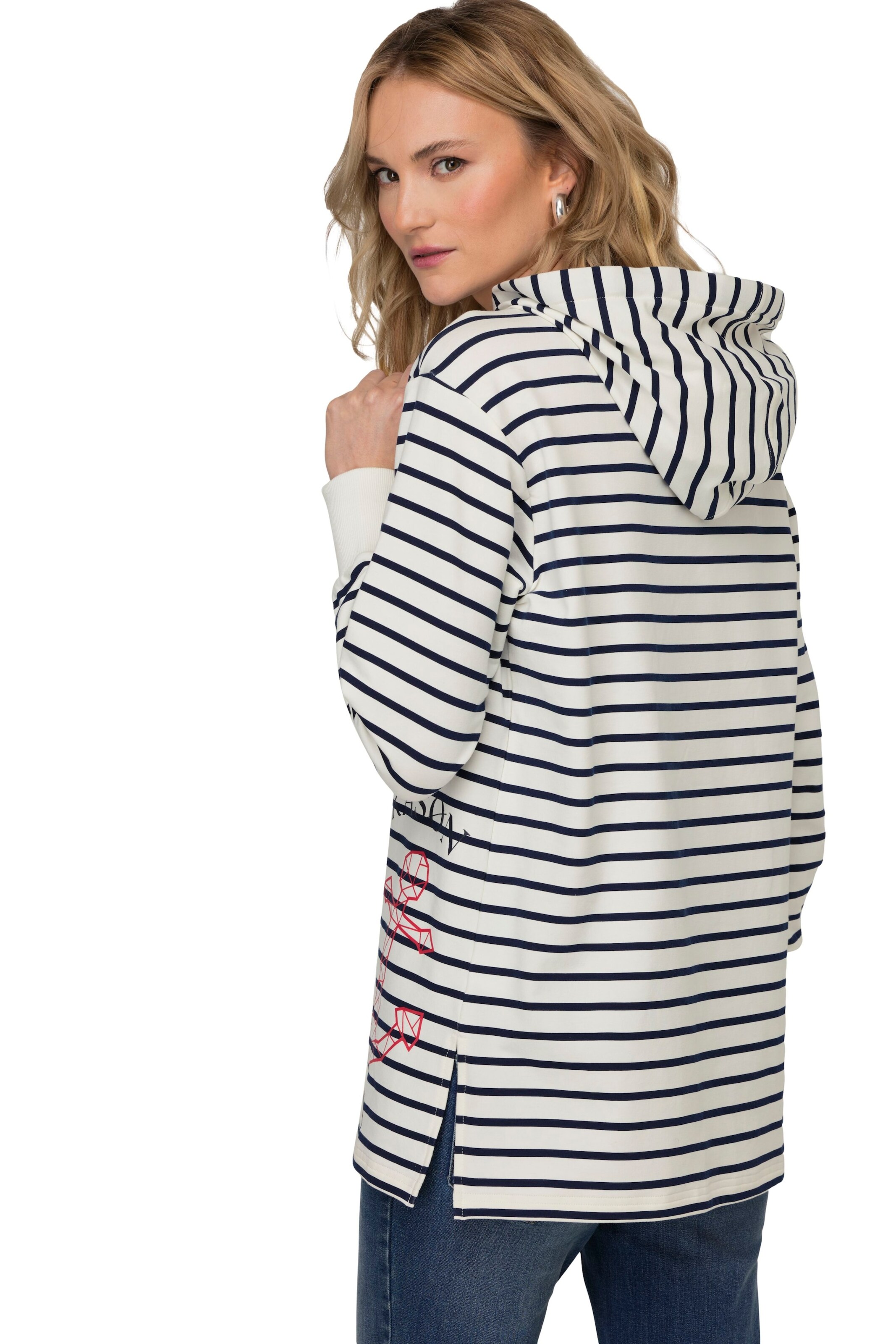 LAURASØN Sweatshirt in Wit