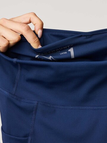 SWEDEMOUNT Skinny Sporthose 'Core'‌‌‌‌‌‌‌‌‌ in Blau