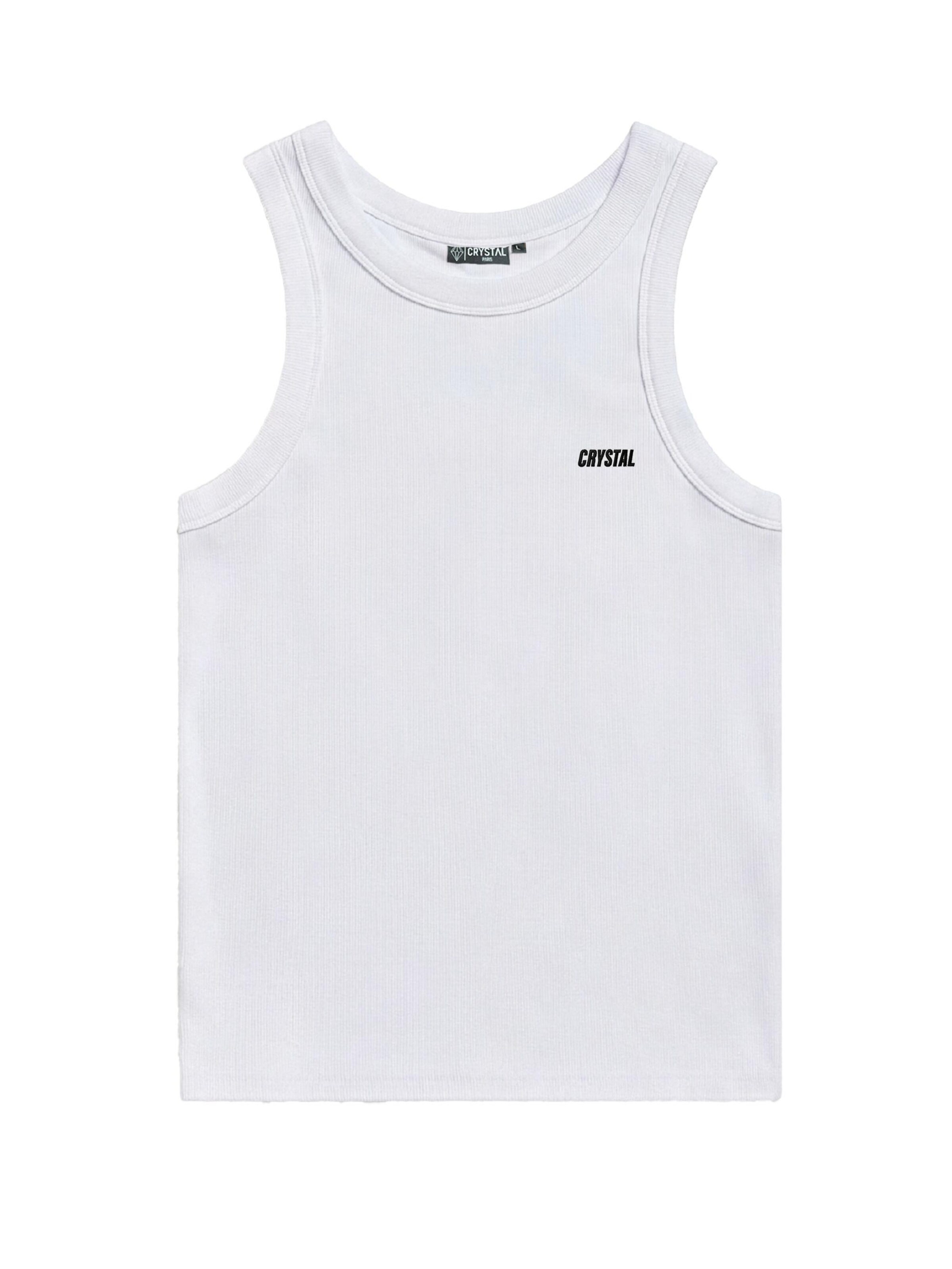 Crystal Paris Shirt 'Core' in Wit
