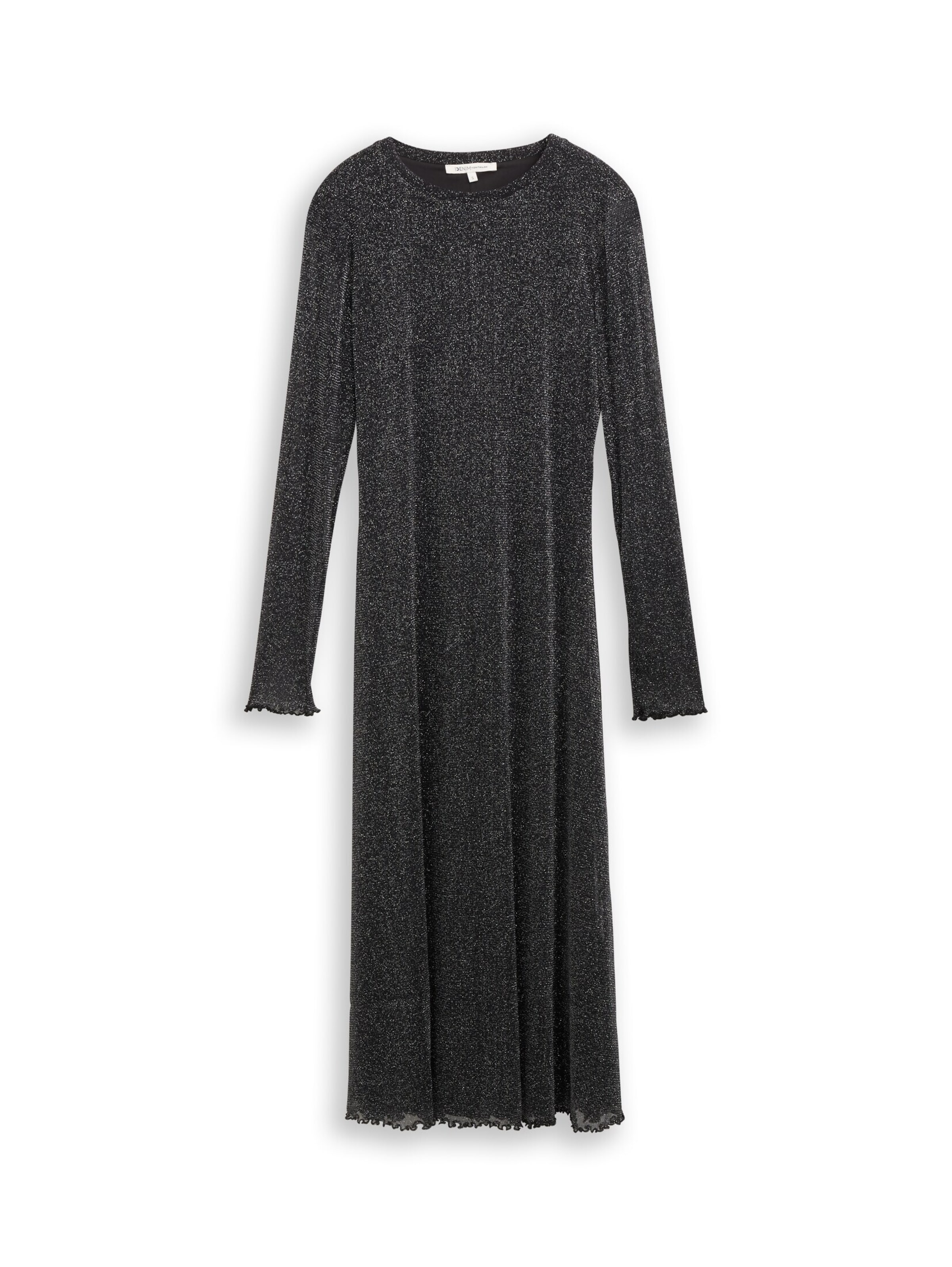 Robe TOM TAILOR DENIM en noir : devant
