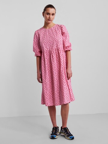 PIECES Kleid 'Farry' in Pink: predná strana