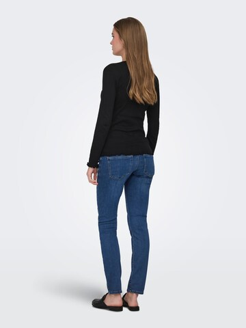 Only Maternity Skinny Jeans 'OLMAlly' in Blauw