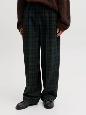 JJXX - Loosefit Pantalón plisado 'JXNico' en negro: frente