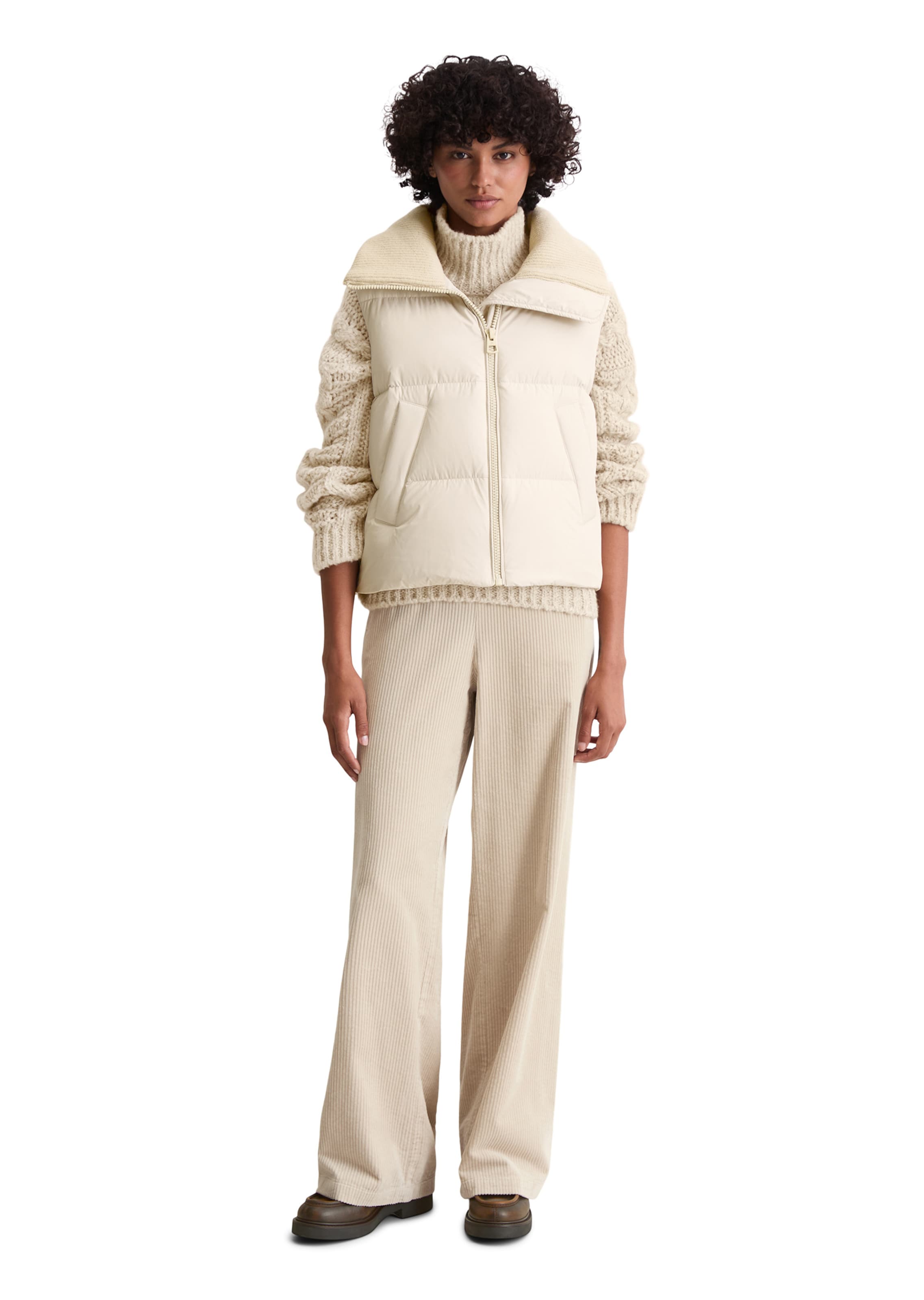 Marc O'Polo Weste in Beige