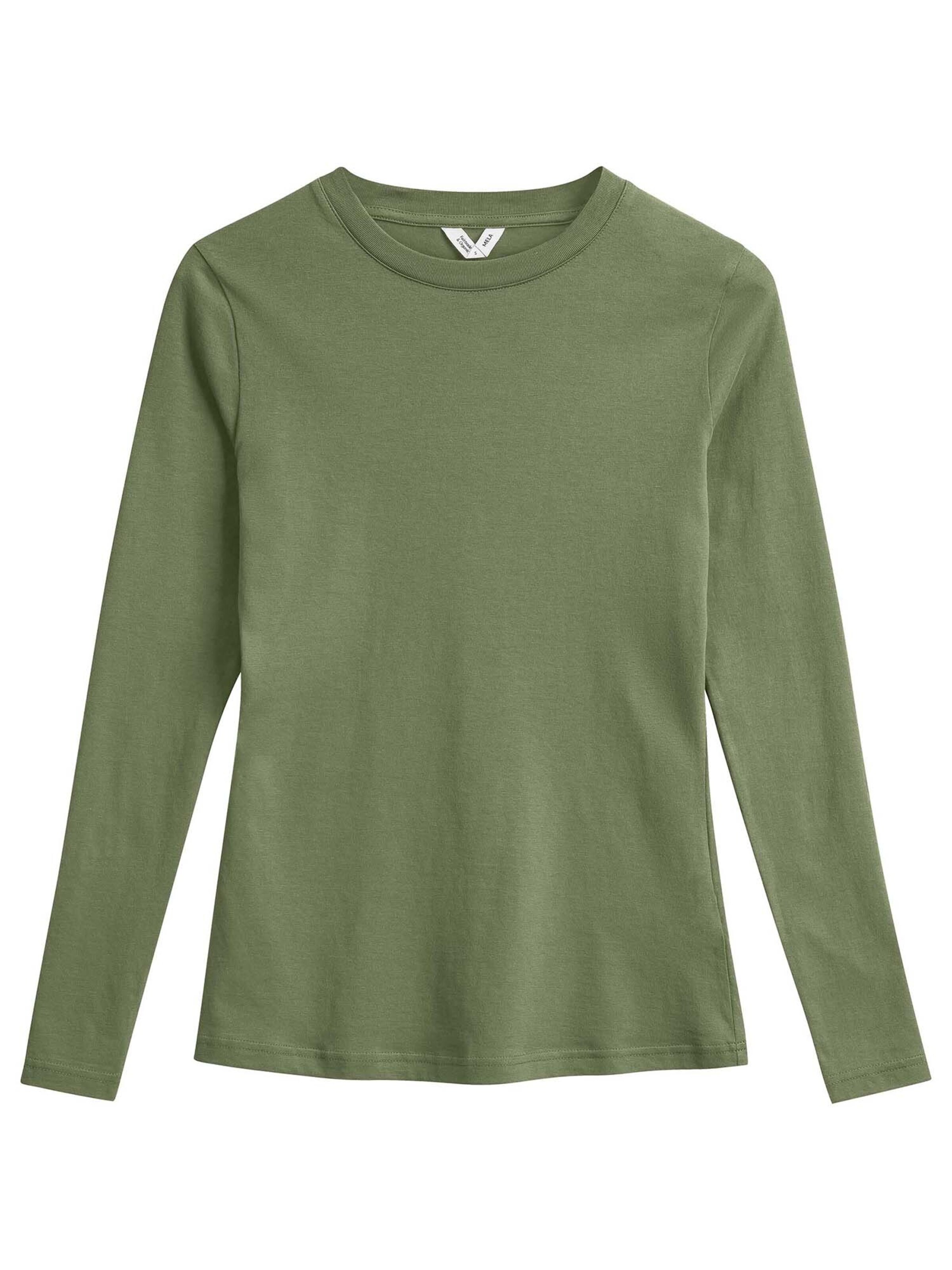 MELA Μπλουζάκι 'Dhivya' σε πράσινο: μπροστά