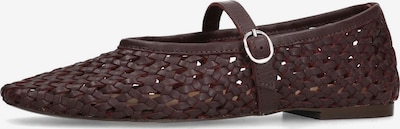 SACHA Ballet Flats with Strap in Brown, Item view