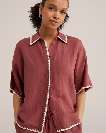WE Fashion - Blusa em rosa