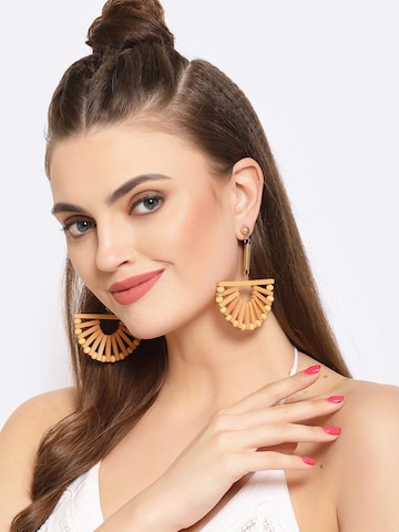 Boucles d'oreilles 'Giuliaina' AVANT-GARDE PARIS en marron