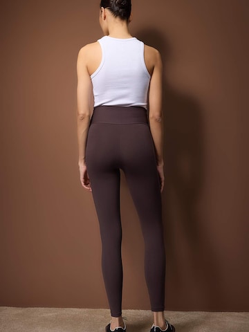 Trendyol Skinny Κολάν σε καφέ