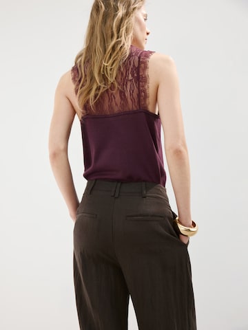 MANGO Top 'CUBA' - lila