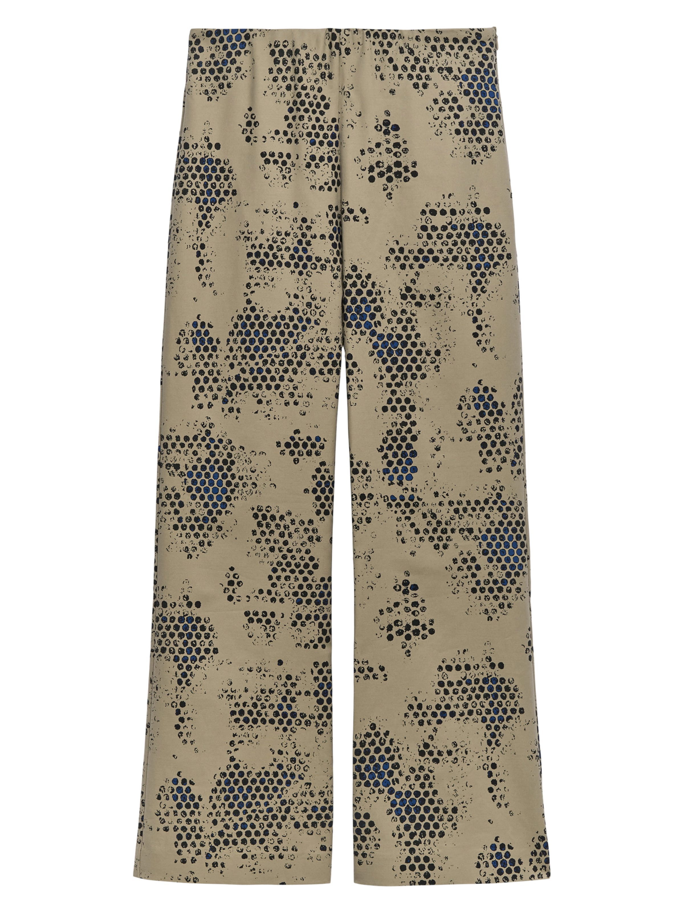 Adolfo Dominguez Pantalon en marine / taupe, Vue avec produit
