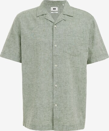Regular fit Camicia di WE Fashion in verde: frontale