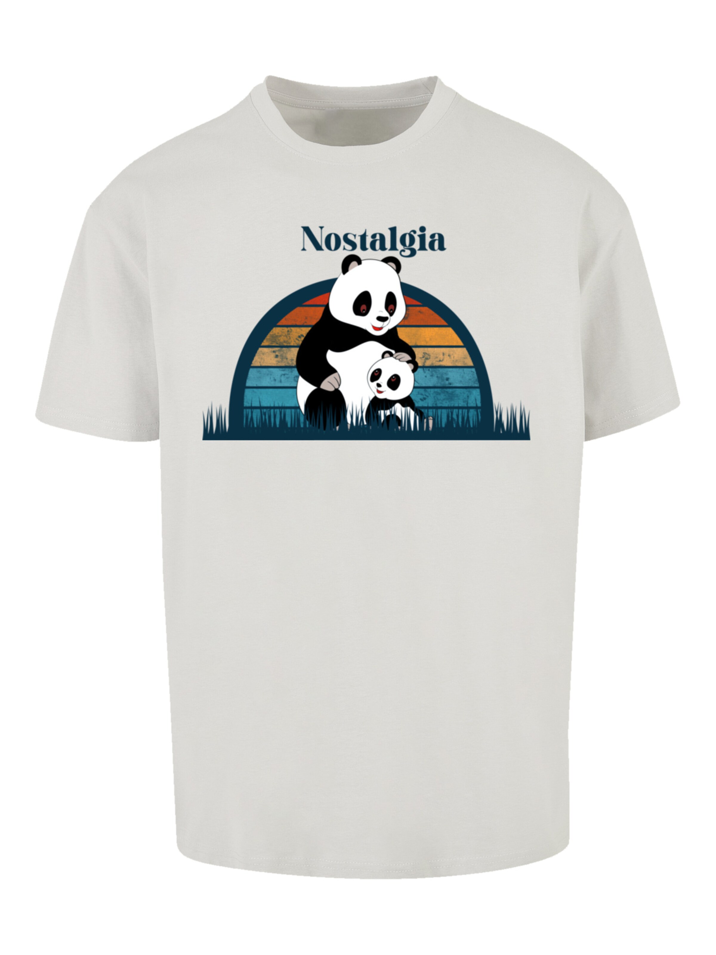 T-Shirt 'Tao Tao Nostalgia Heroes of Childhood' F4NT4STIC en gris : devant