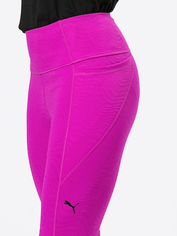 PUMA Skinny Sportovní kalhoty – fialová