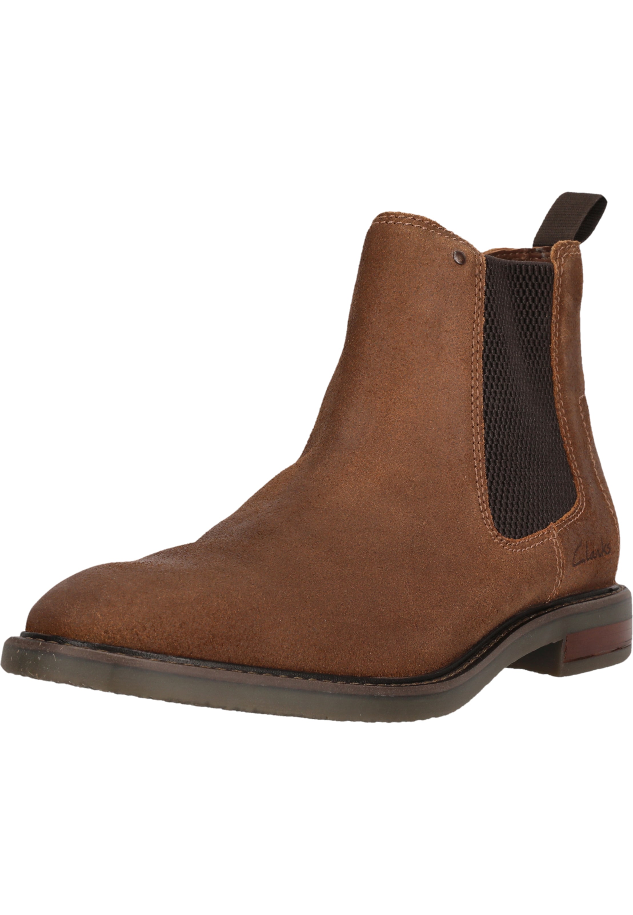 CLARKS Stiefel 'Jaxen Easy' in Braun: Vorderseite