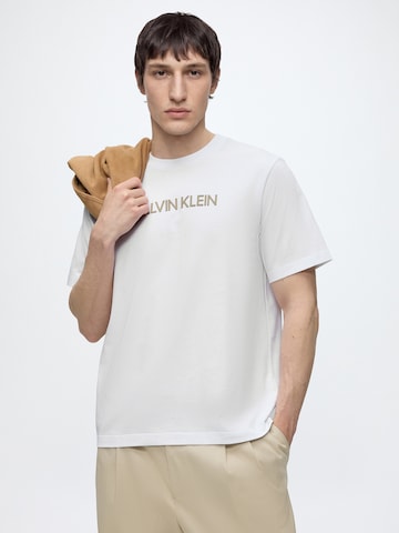 Calvin Klein Tričko '20S' – bílá