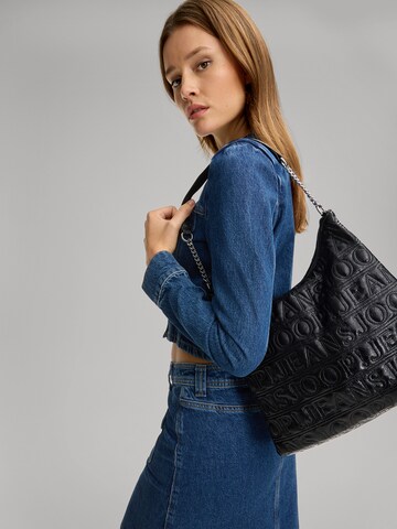 JOOP! Schultertasche 'Iniziale Spiega Lucille' in Schwarz: Vorderseite