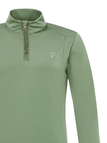 PROTEST Sportsweatshirt 'REWILL' in Grün