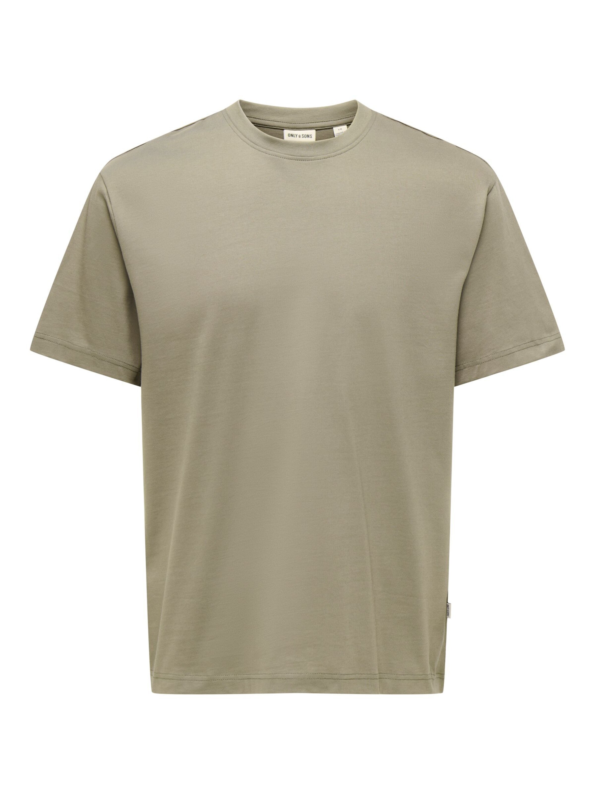 Only & Sons T-Shirt 'ONSFred' en L en taupe, Vue avec produit