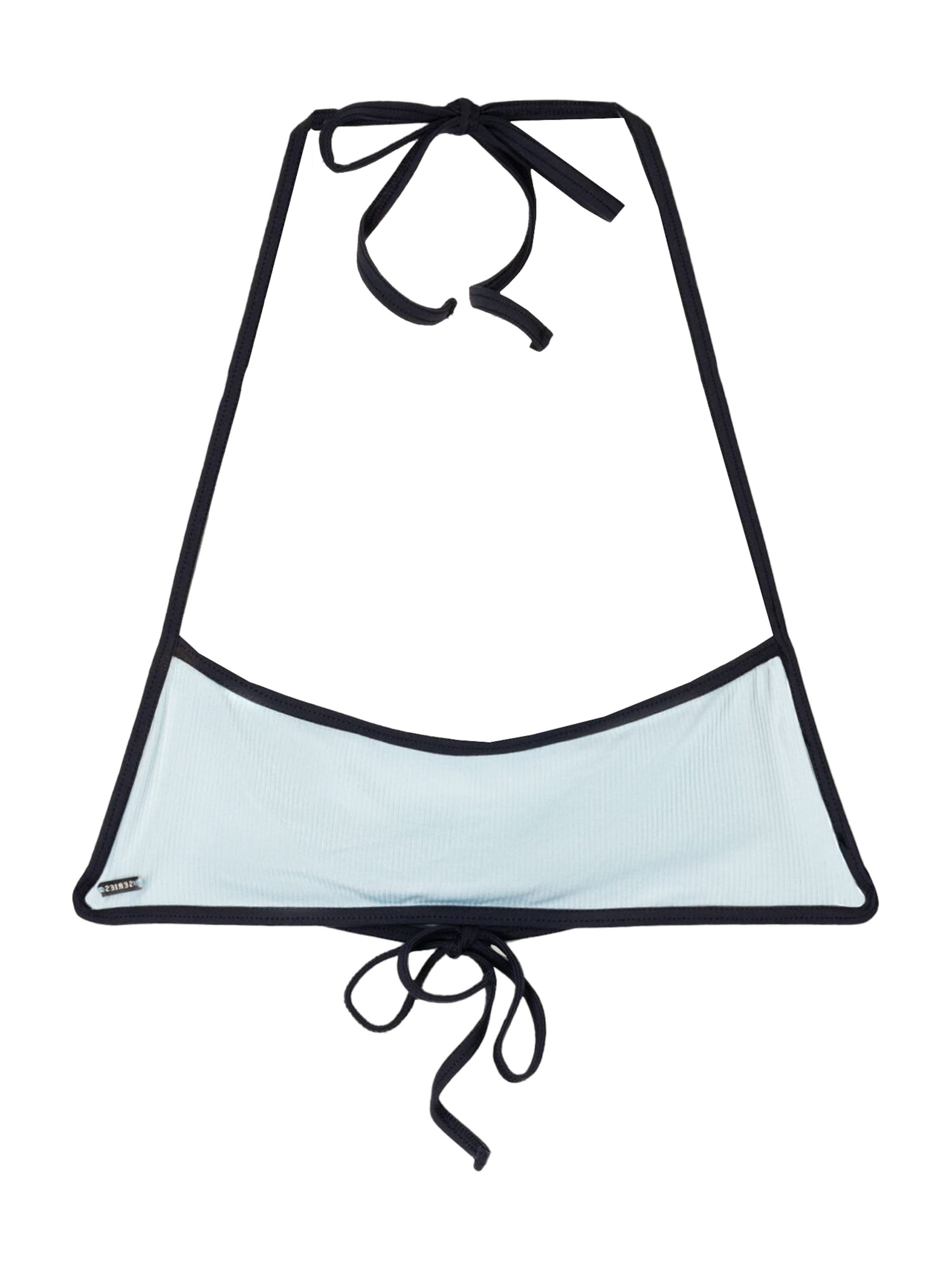 Bustino Top per bikini di Bershka in blu: frontale