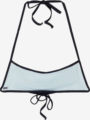 BershkaBustier Bikini gornji dio - plava boja: prednji dio