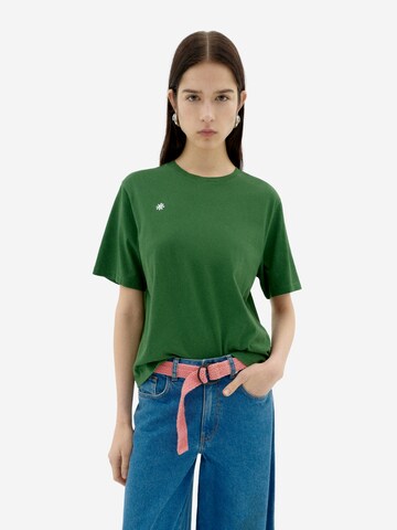 Thinking MU Shirt ' SOLSOL ' in Green: front