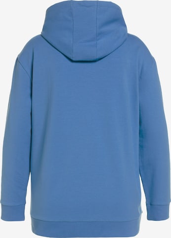 Ulla Popken Sweatshirt in Blauw