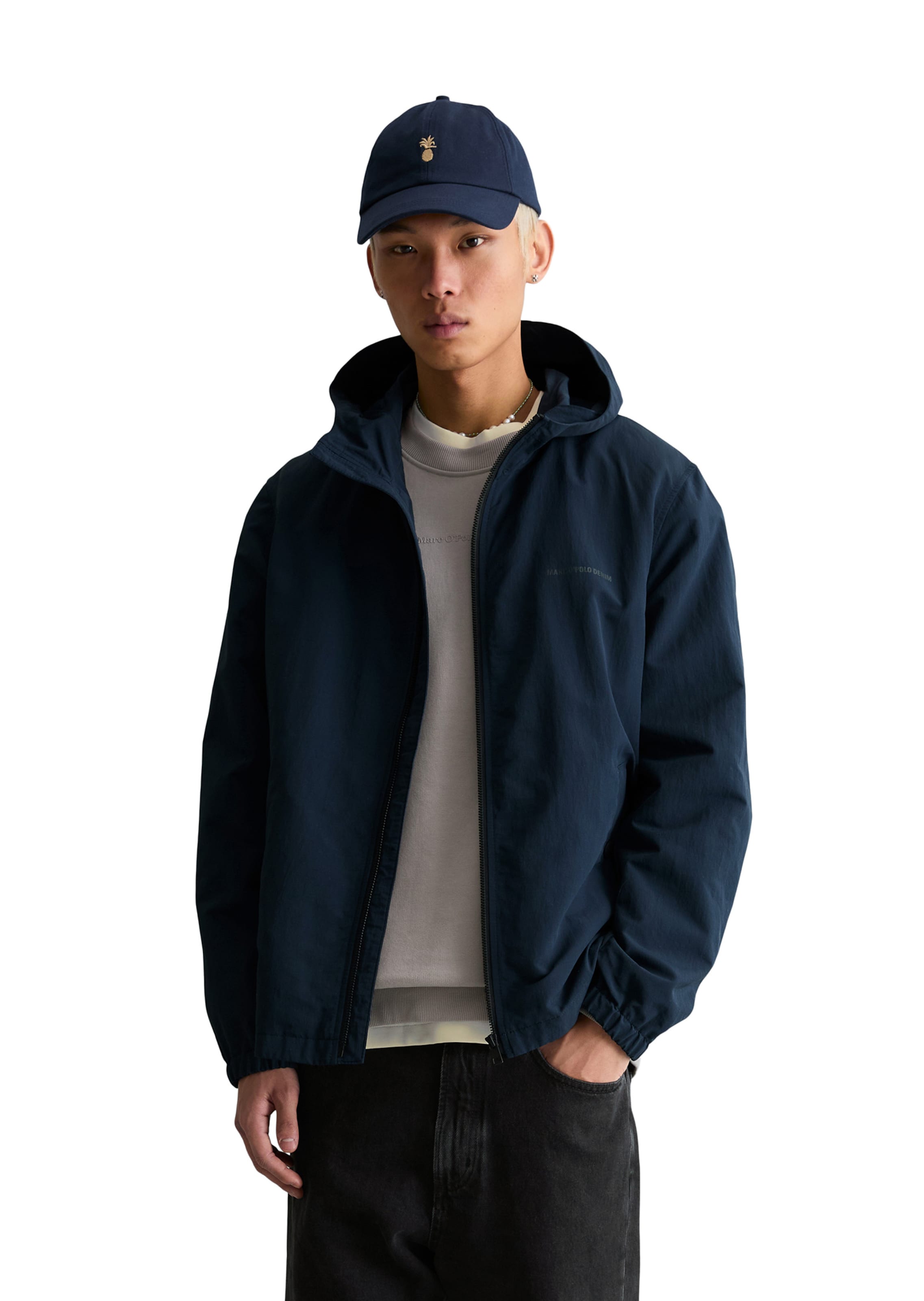 Marc O'Polo DENIM Between-Season Jacket in Blue: front