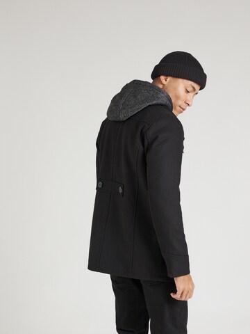 Manteau mi-saison 'Clifford' INDICODE JEANS en noir