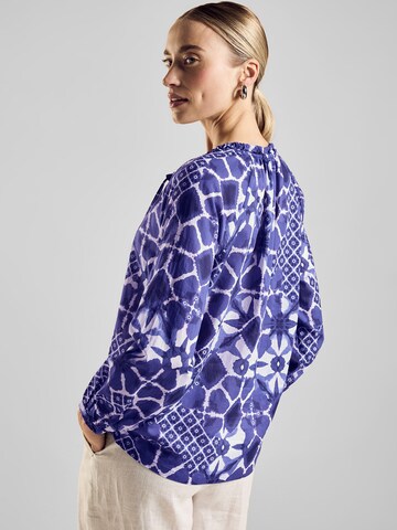 STREET ONE Bluse in Blau