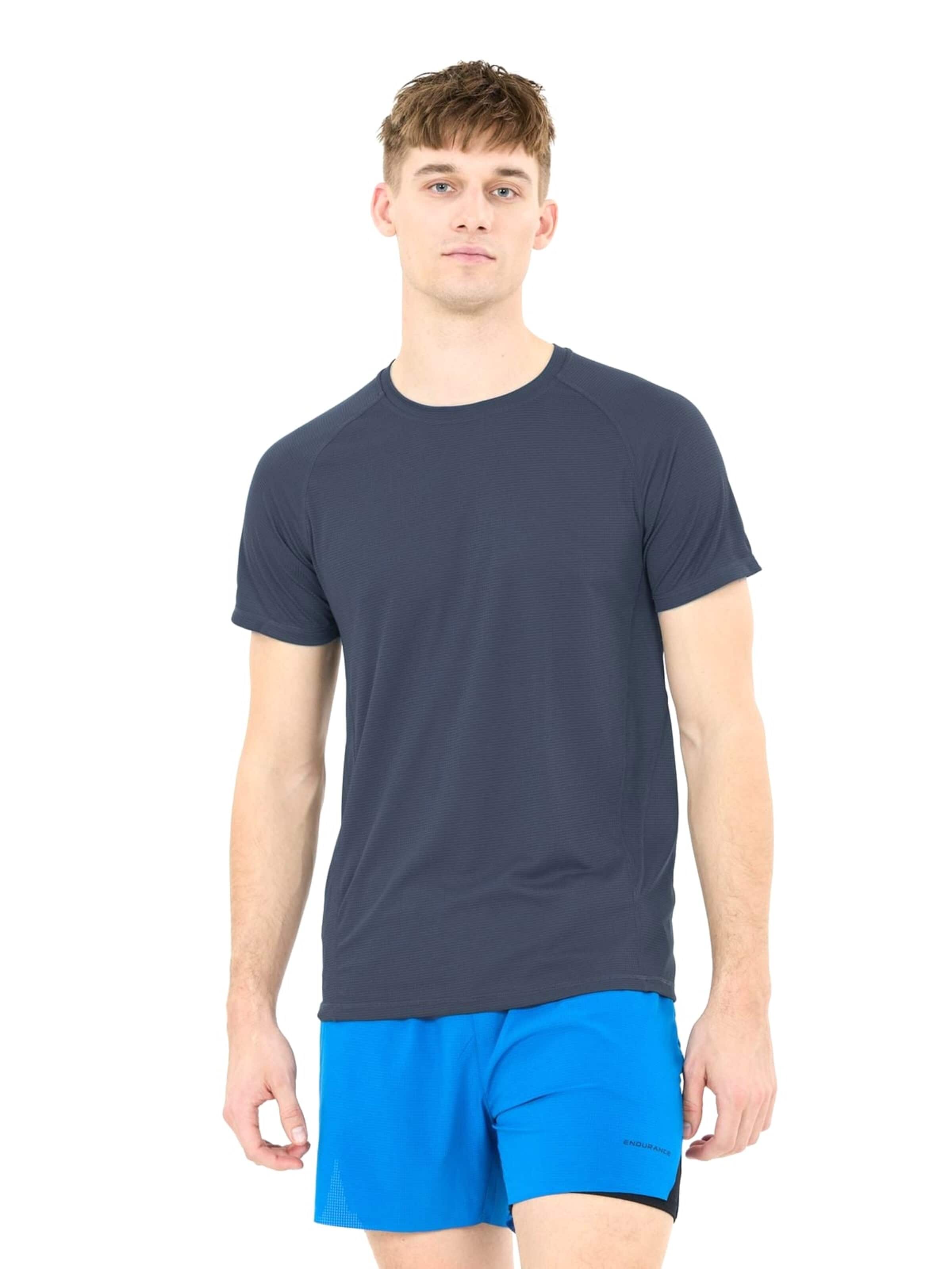 T-Shirt 'Geaymay M SS Tee' ENDURANCE en bleu : devant