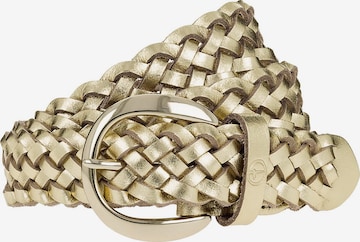 Tamaris Gürtel ' Essential Classics ' in Gold: Vorderseite