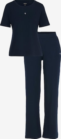 JOOP! Pyjama 'Cosy' in Blauw: voorkant