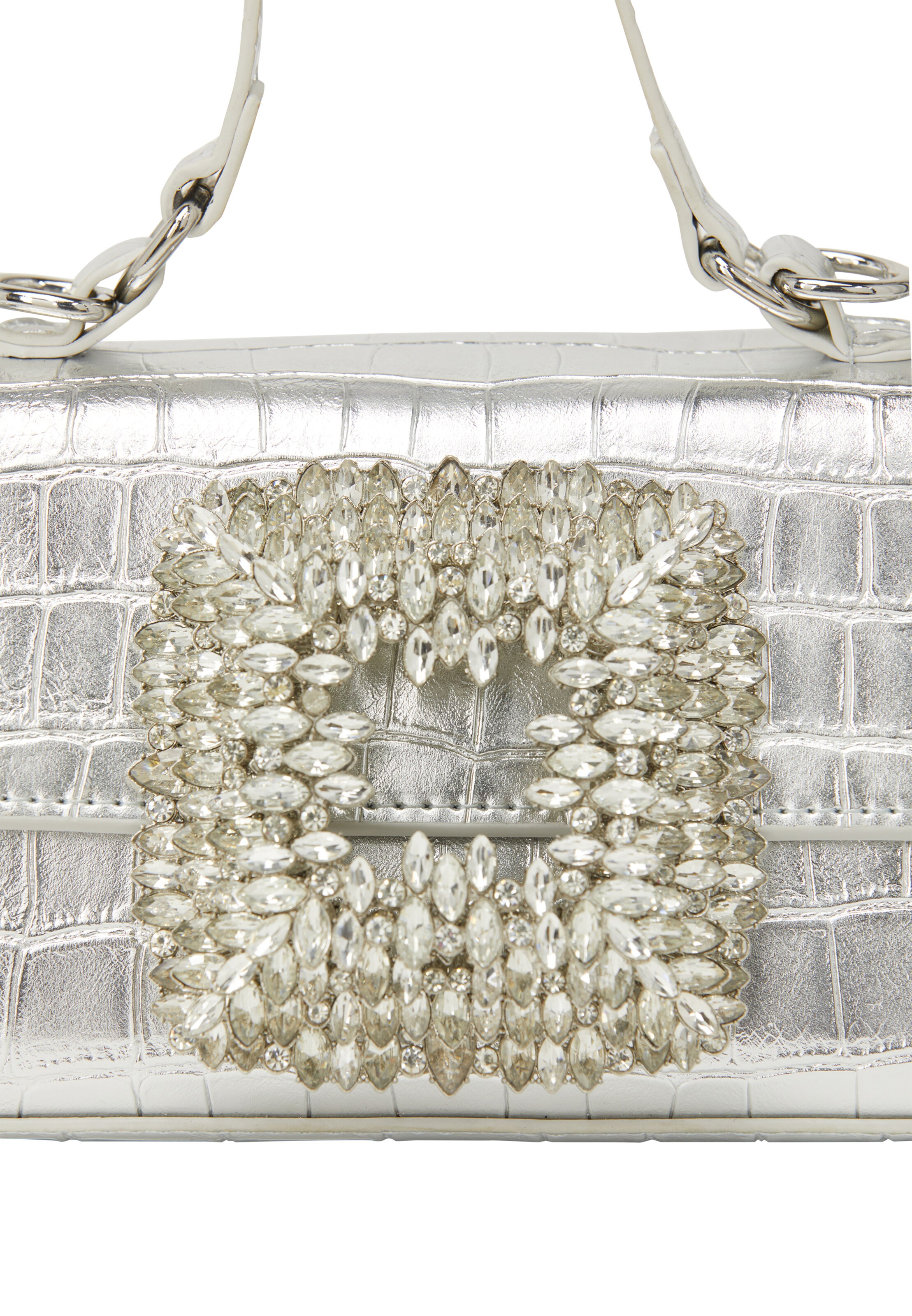 NAEMI - Bolso de noche en plata