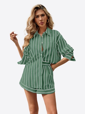 Imily Bela Брючный костюм в Зеленый: спереди