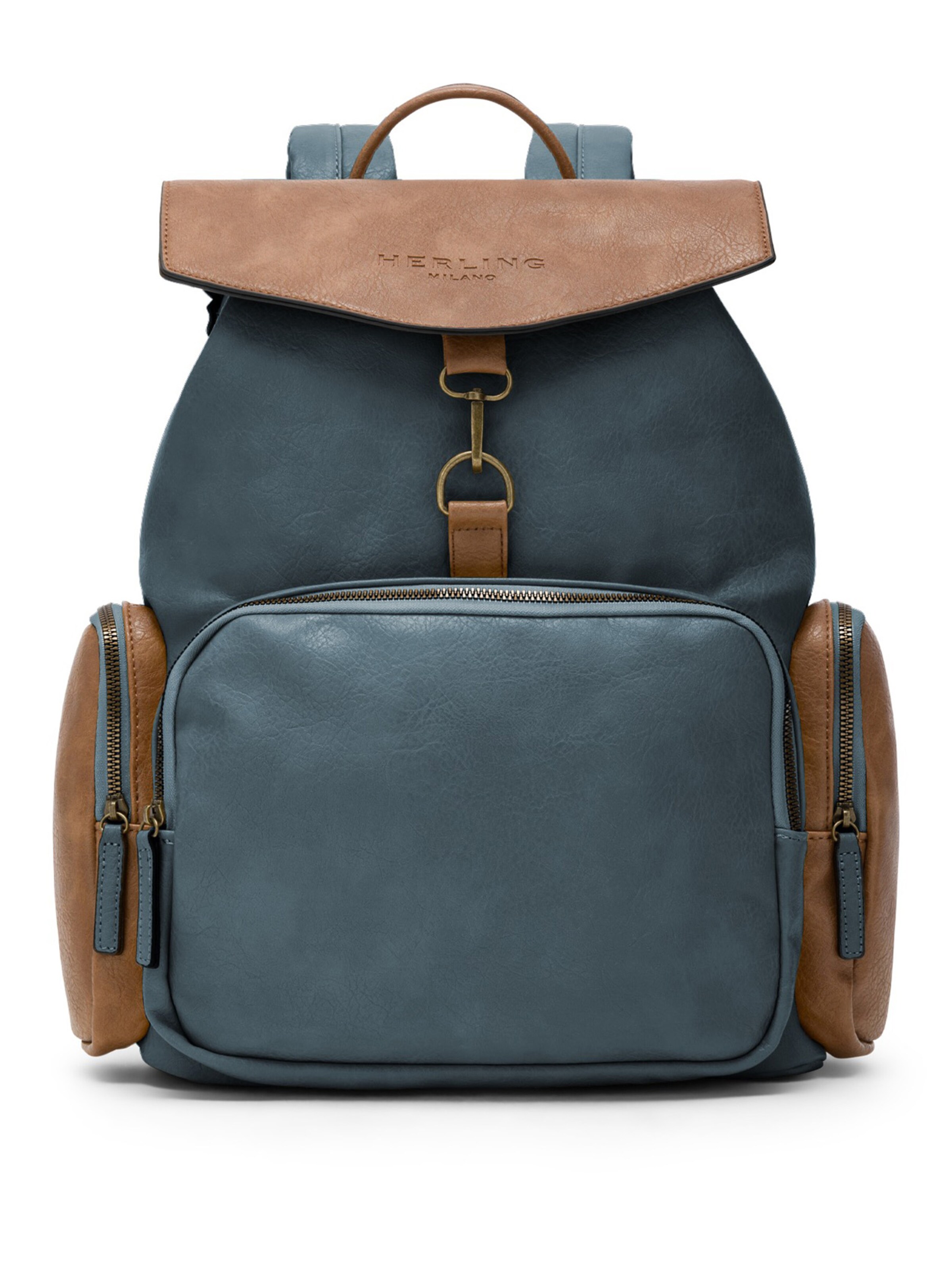 Herling Rucksack 'Bennett'‌‌‌‌‌‌‌‌‌ in Blau: Vorderseite