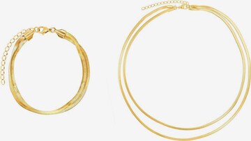 Heideman Jewelry Set 'Breda' in Gold: front