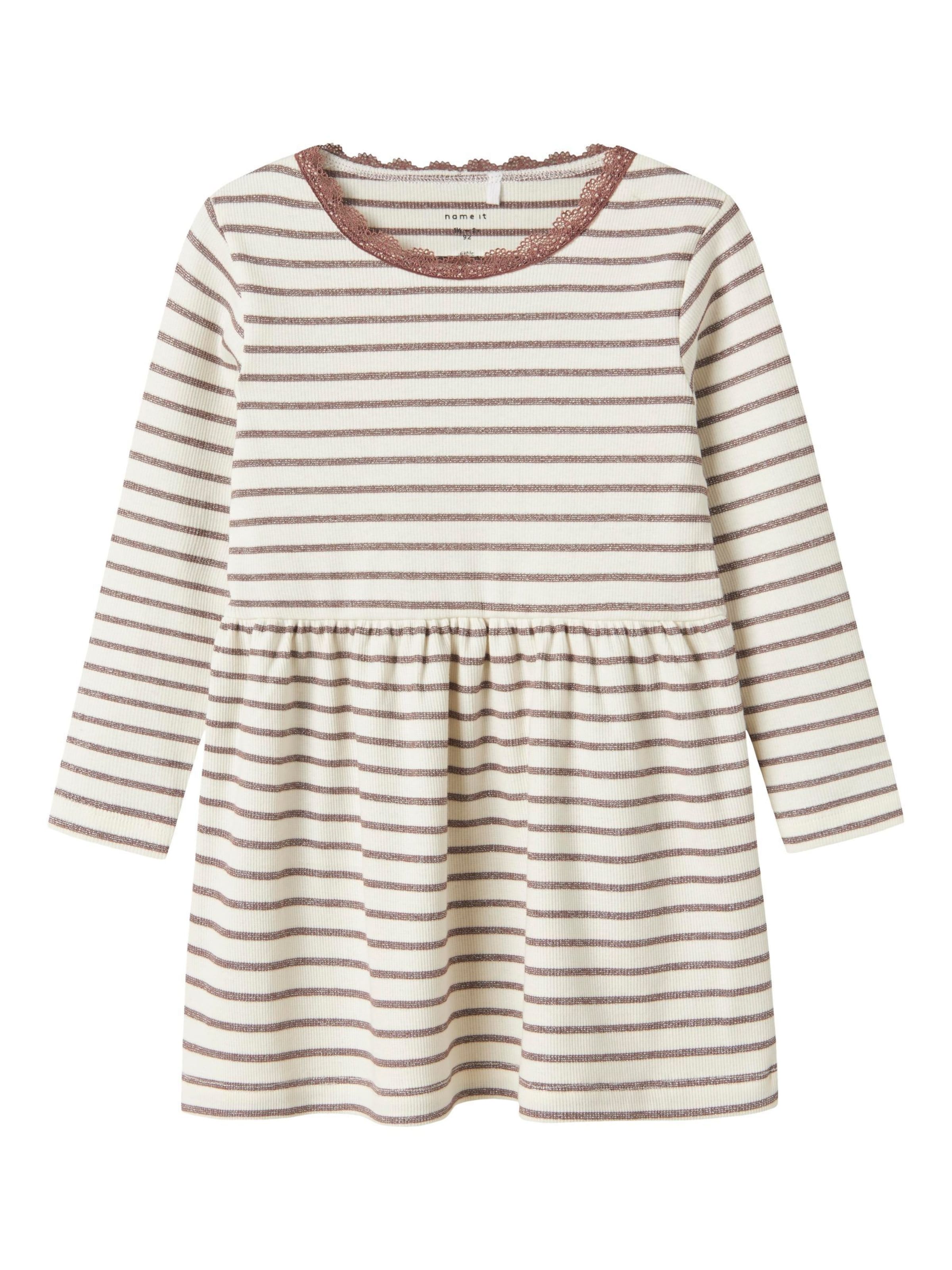 NAME IT - Vestido en marrón: frente