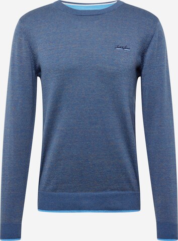 JACK & JONES Trui 'BRANDY' in Blauw: voorkant