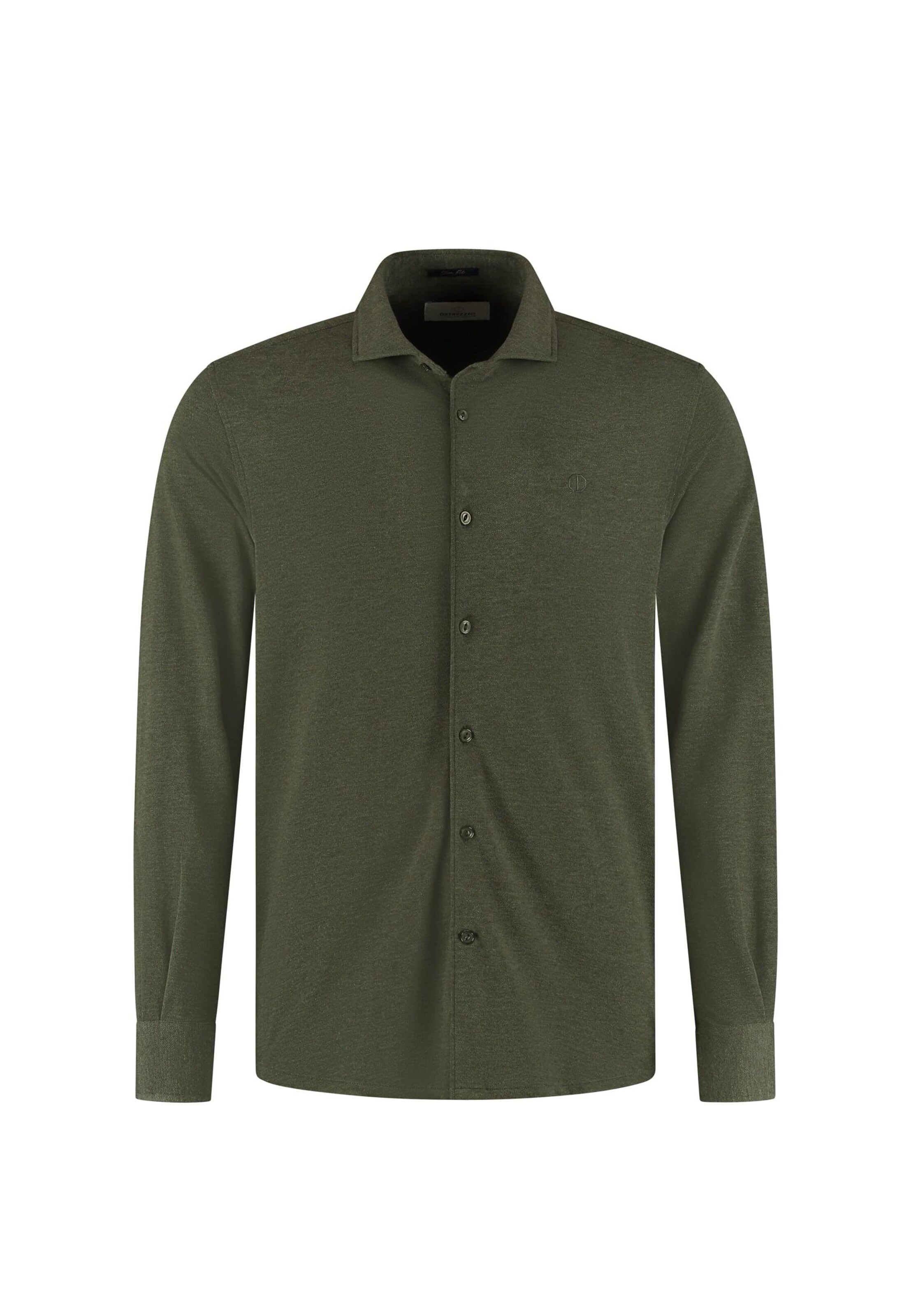Dstrezzed Button Up Shirt 'The Kirk' in Green: front