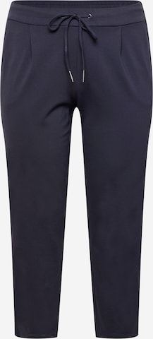 Vero Moda Curve Regular Pleat-front trousers 'Eva' in Blue: front