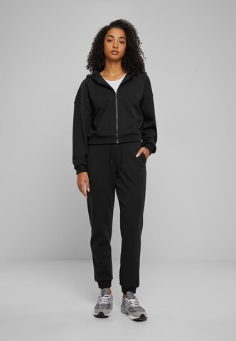 Urban Classics Sweatjacke in Schwarz