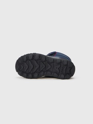 GEOX Snowboots 'TREKKYUP' in Blau