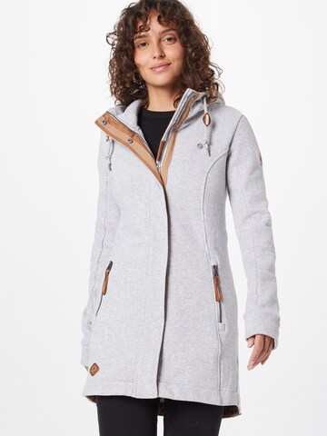 Veste de survêtement 'Letty' Ragwear en gris : devant