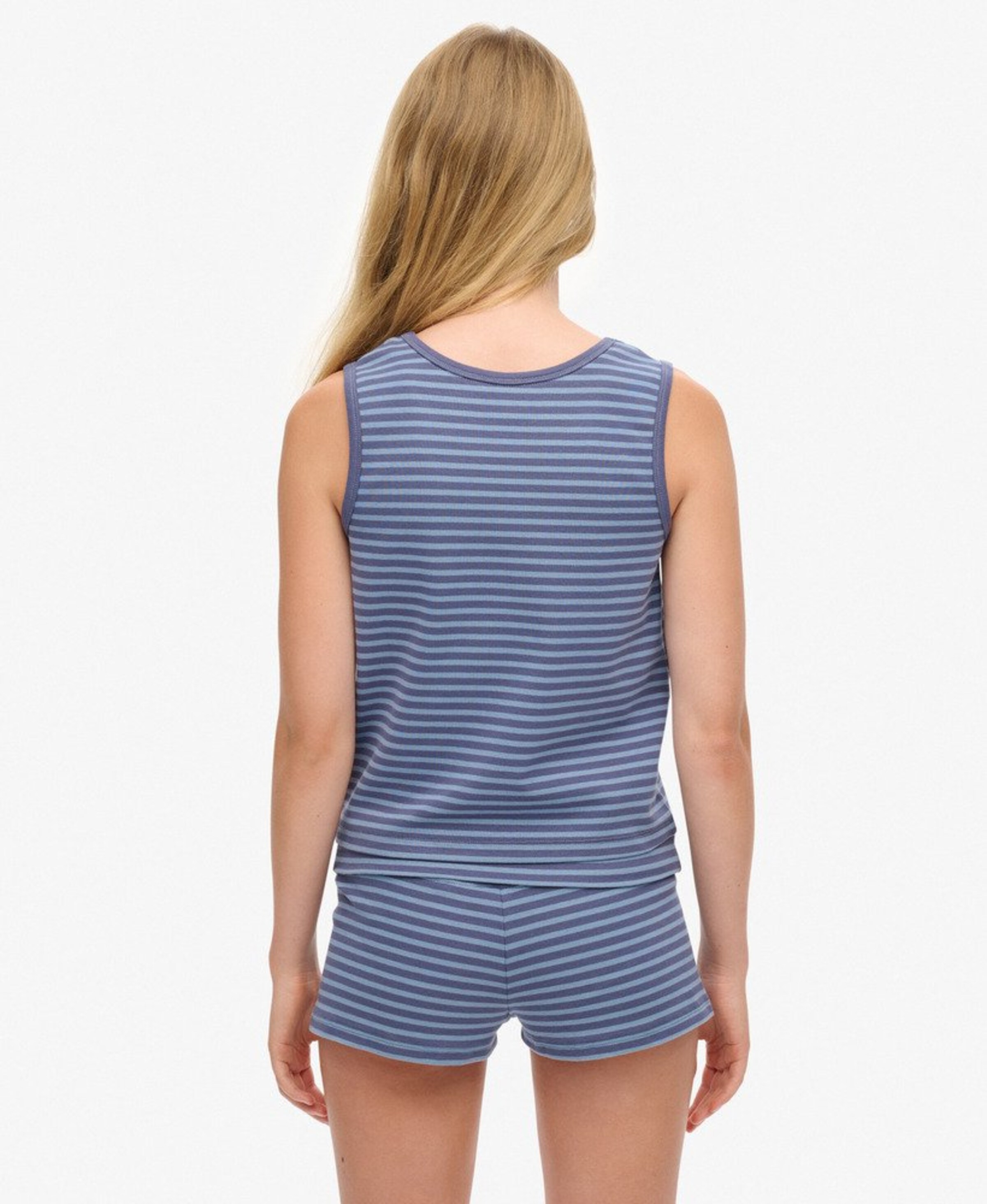 Superdry & Co Top 'Athletic Essentials' in Blue