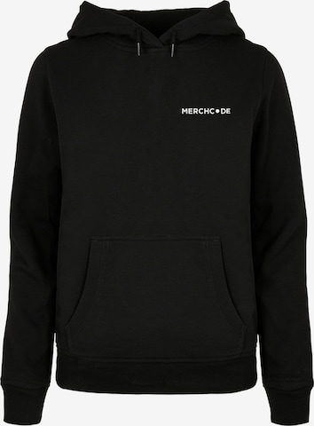 Merchcode Sweatshirt 'Break The Rules' in Schwarz: predná strana