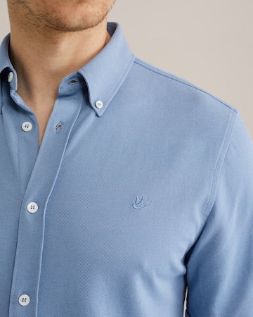 WE Fashion Slim fit Πουκάμισο σε μπλε